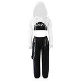 Kids Girls Jazz Hip Hop Dance Costume Street