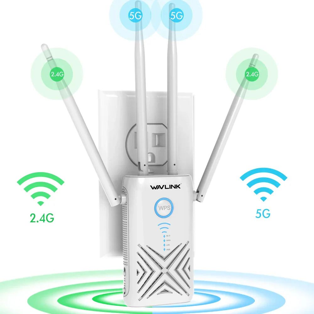 Wavlink AC1200 Gigabit WiFi Range Extender/Access Point/Router Wireless