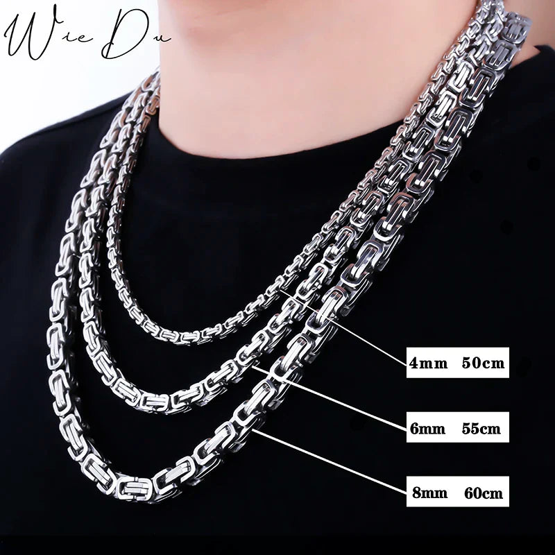 [316L Stainless Steel] Domineering Emperor Chain High Quality