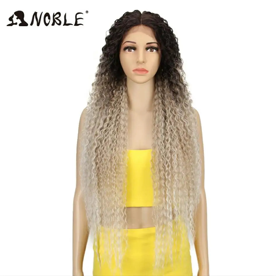 Noble Synthetic Lace Front Wig 38 Inch Long