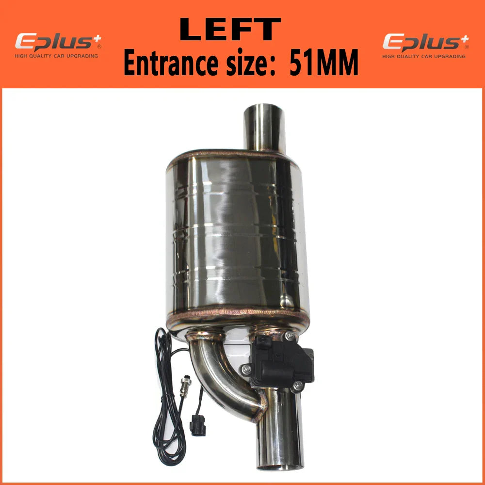 EPLUS Car Exhaust System Electric Valve Control Exhaust