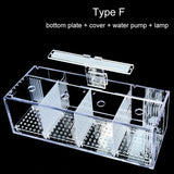 220V Creative Betta Fish Tank Breeding Incubator Isolation