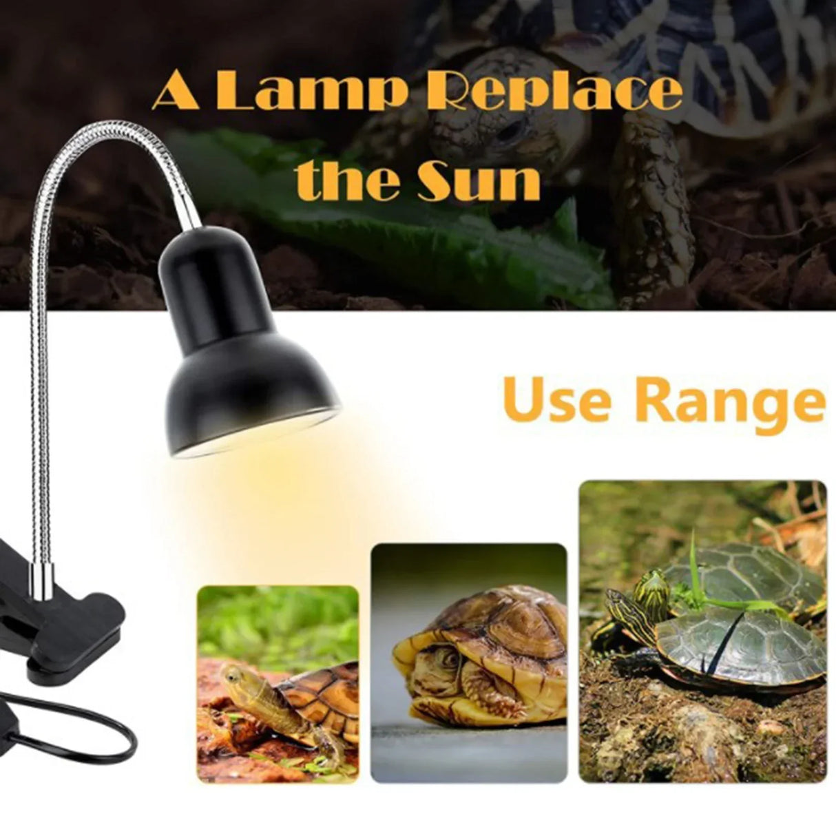 50W 70W Habitat Lighting UVA UVB lamps turtle