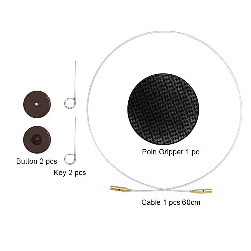 LMDZ 1Pcs High Quality Cable or Sandalwood Circular