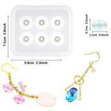 Round Square Faceted & Oval Beads Silicone Casting