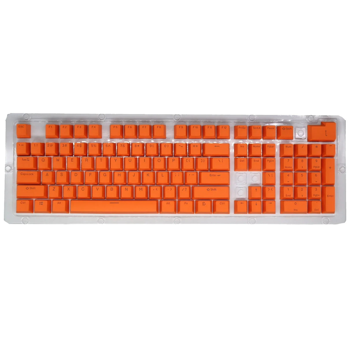 104 Keys Mechanical Keyboard PBT Keycaps Replacement Ergonomic