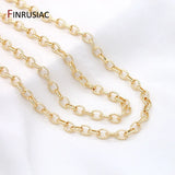 2021 New Trendy 4mm Round OShape Chain Big