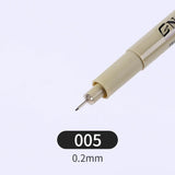 3/6/7/Pcs Pigma Micron Pen Liner Ink Marker Pen