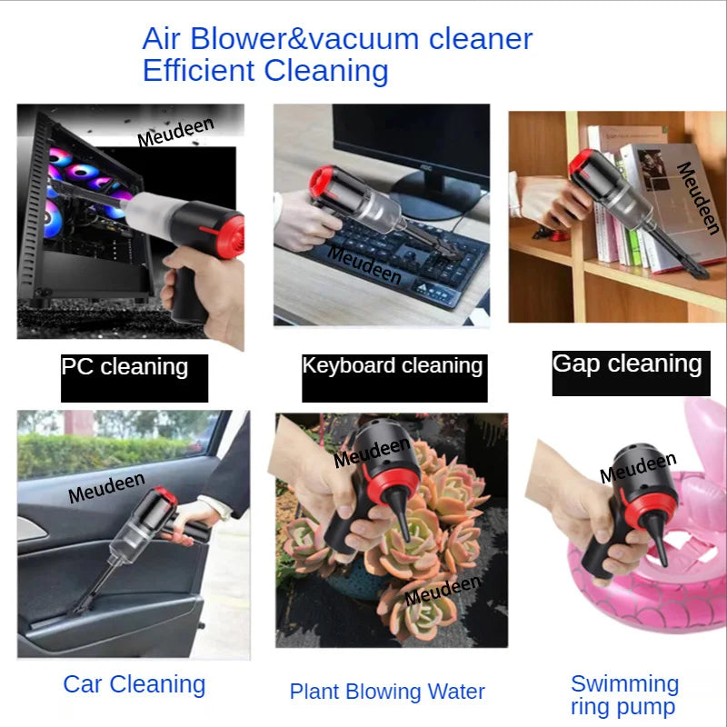 Handheld Vacuum Cleaner&Cordless Air Blower 2in1,Mini Air duster