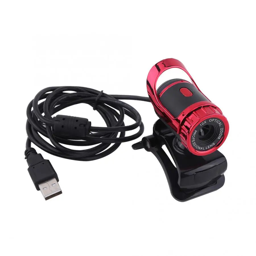 USB 2.0 12M Pixels Clipon Webcam Web Camera