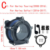 RSD Turbine Clarion Air Cleaner Matte Black Intake