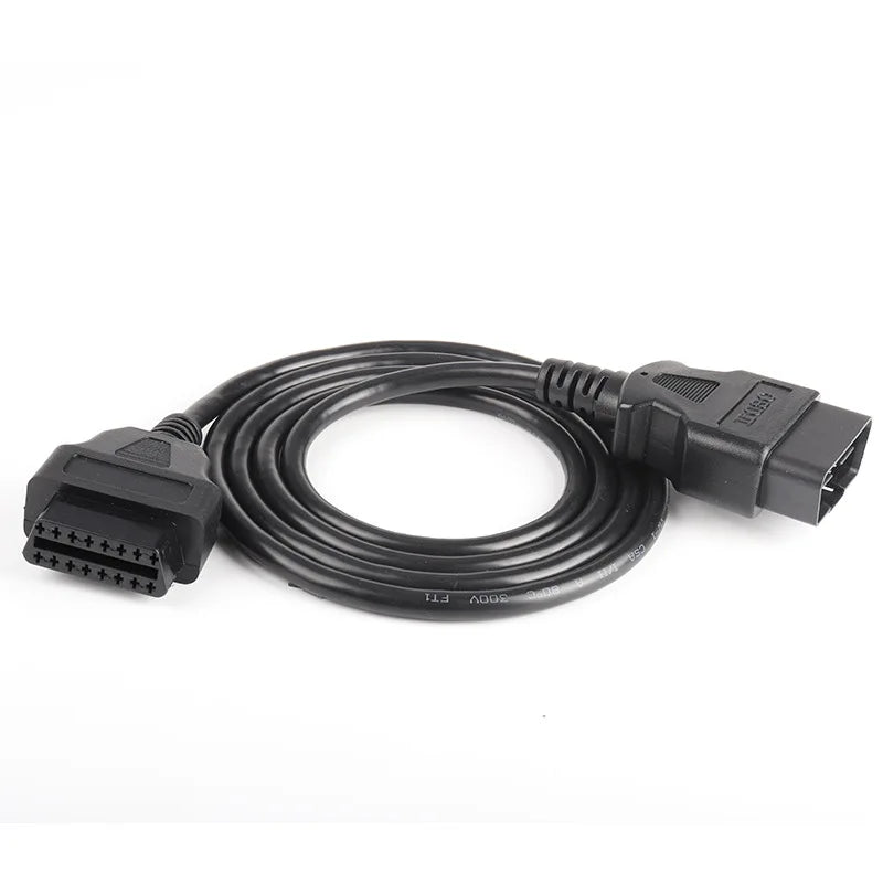 Car OBD Extension Cord Male To Female 16