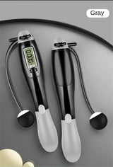 Cordless Electronic Skipping Rope Gym Fitness Crossfit Skipping