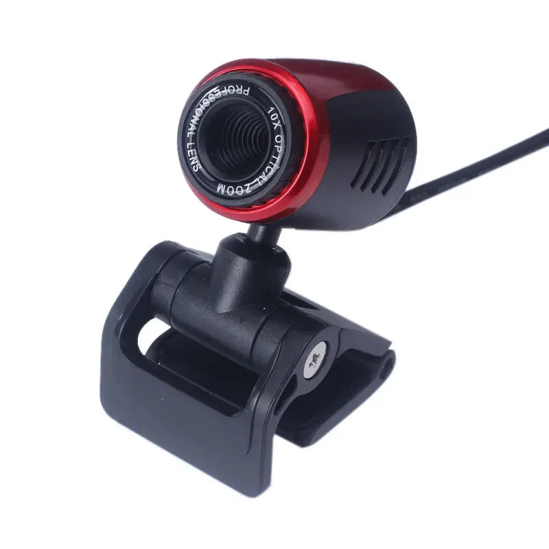 Webcam USB2.0 HD Web Camera with Microphone 30FPS