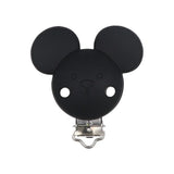 BOBO.BOX 10pc Silicone Beads Mikey Mouse Round Shape