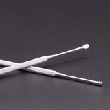 Stainless Steel Double Head Ear Cleaner Spoon Spiral