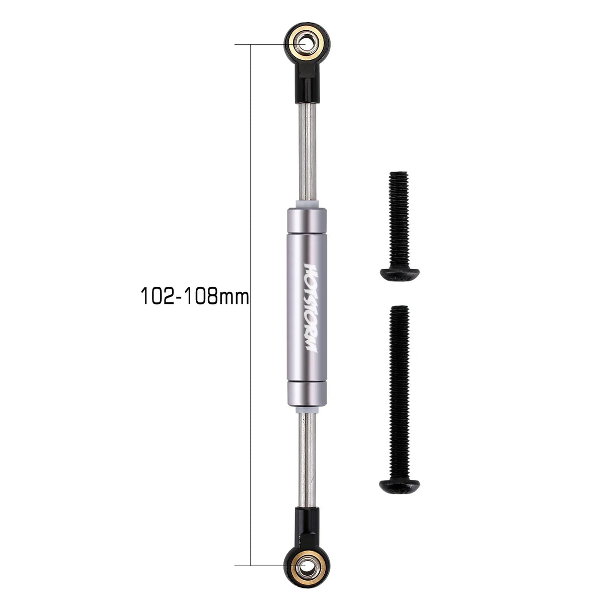 INJORA 1PCS 72-102mm Adjustable Servo Steering Link 1/10