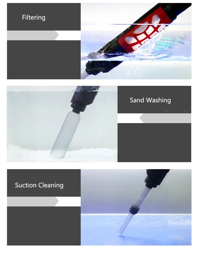 Automatic Gravel Electric Cleaner Water Filter Sand Washer