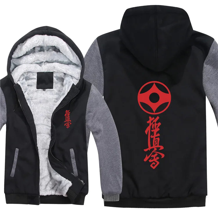Winter Fashion Kyokushin Karate Hoodies Kyokushin Printed Casual
