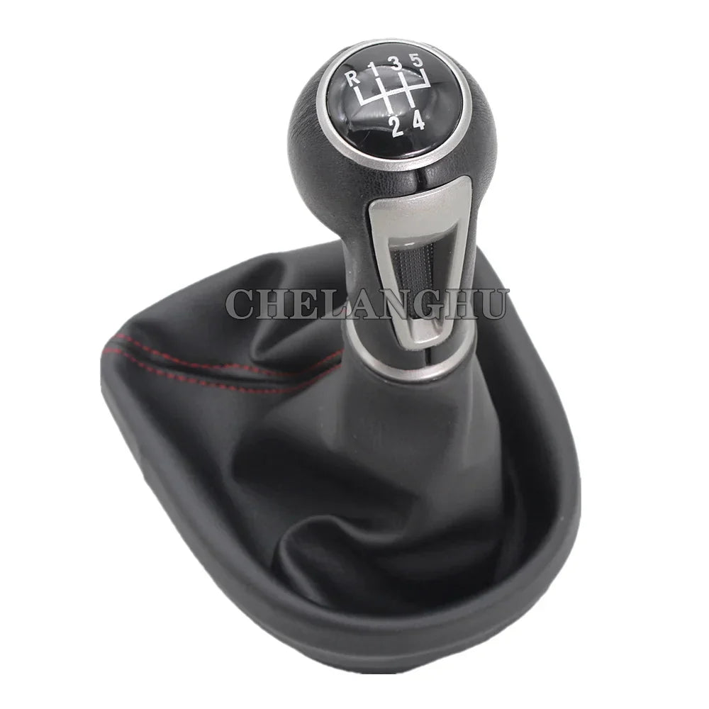 5/6 Speed MT Gear Shift Knob with PU Leather Boot for Seat Leon (2006-2012)