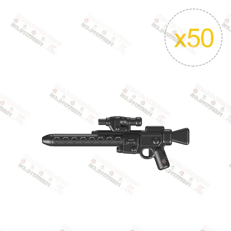 50PCS/LOT Weapon Model Gun Pack Star W Movie