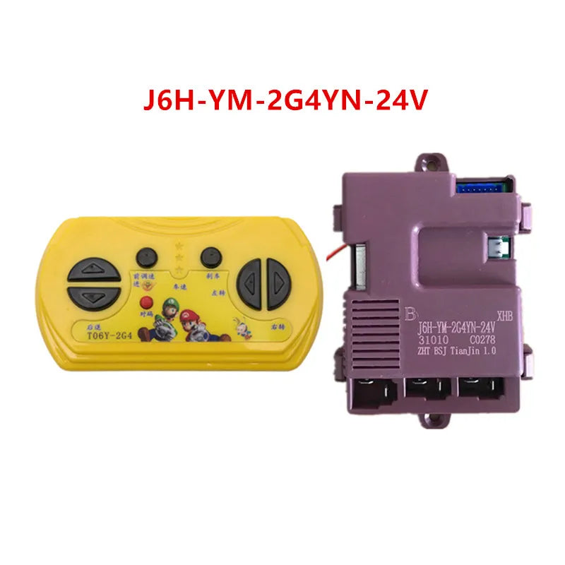 B-J6H-YM-2G4YN-24V baby carriage controller receiver children's electric toy