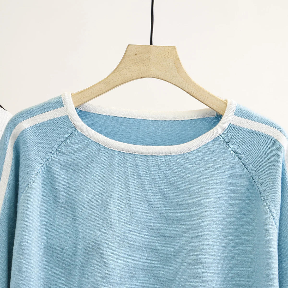 Womens Sweaters Plus Size Fashion Autumn Jumper Striped