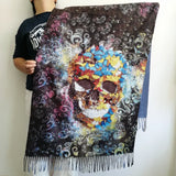 New Cashmere Scarf Women Digital Printing Pashmina Shawl