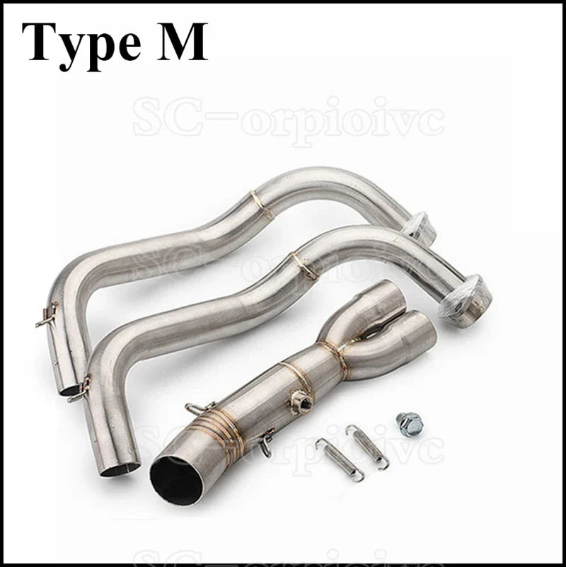 For Yamaha MT07 FZ07 Motorcross Exhaust Front Pipe