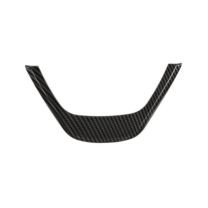 Car Carbon Fiber Interior Steering Wheel Decorative Frame