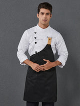 2023 New Chef Clothes Uniform Restaurant Kitchen Cooking