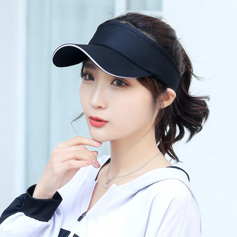 Summer Breathable Air Sun Hats Men Women Adjustable