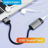 Vention USB External Sound Card USB to AUX