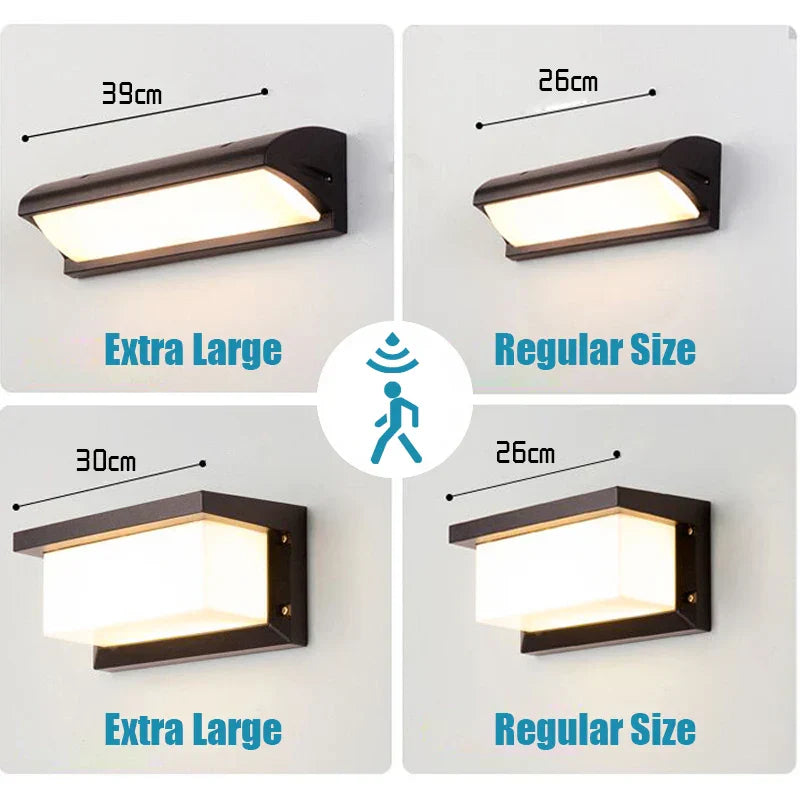 Extra Large LED outdoor wall light waterproof IP65