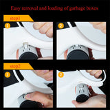 5M/8M Retractable Dog Leash Roulette Leashes with Poop