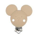 BOBO.BOX 10pc Silicone Beads Mikey Mouse Round Shape