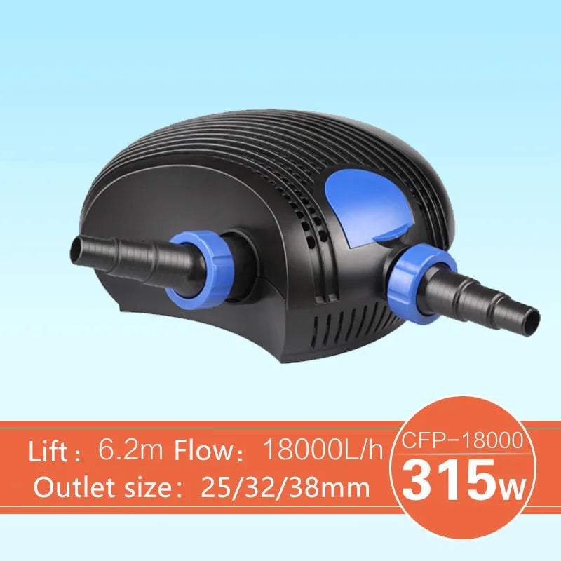 High-lift and large-flow aquarium fish pond pumping cycle