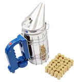 Beekeeping Tool Electric Bee Smoker with Heat Shield