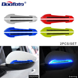 2PCS Car Bumper Reflective Strips Safety Warning mark