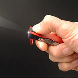 Outdoor Multifunction Mini Keychain Knife LED Light Nail