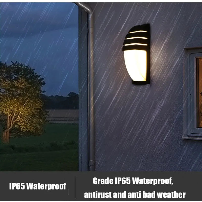 LED outdoor wall light waterproof Radar Motion Sensor