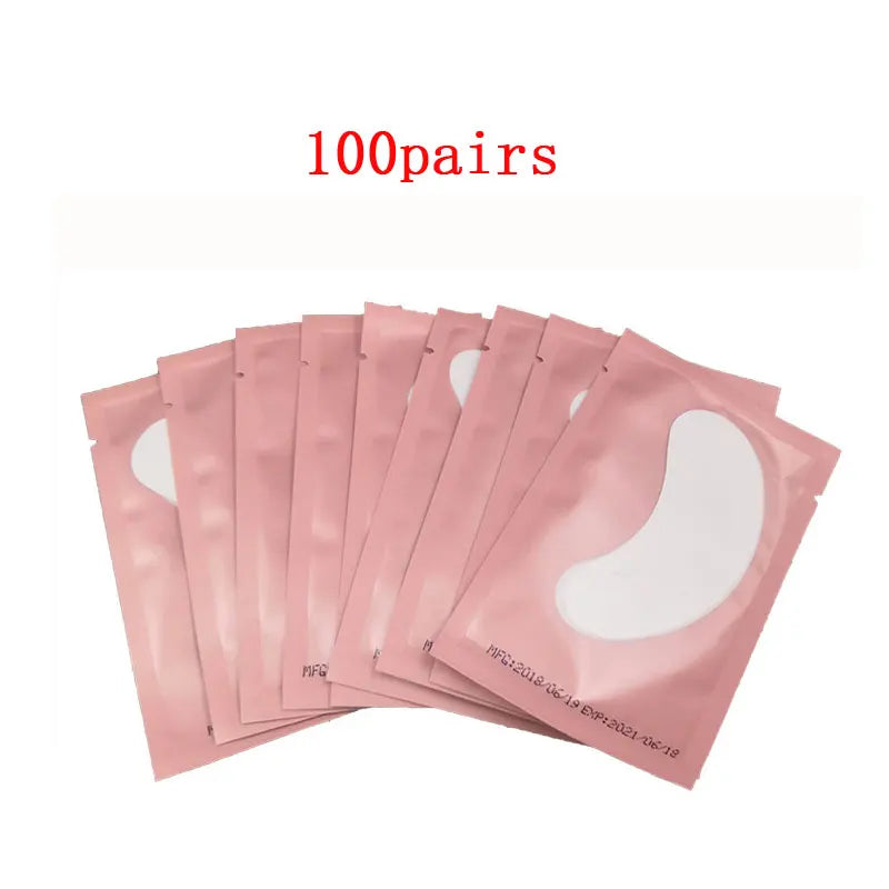 100Pairs Eyelash Extension Patches Under Eye Pads Paper