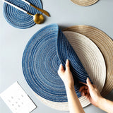 6/8 pcs Table placemats for table mat Ramie