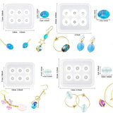 Round Square Faceted & Oval Beads Silicone Casting