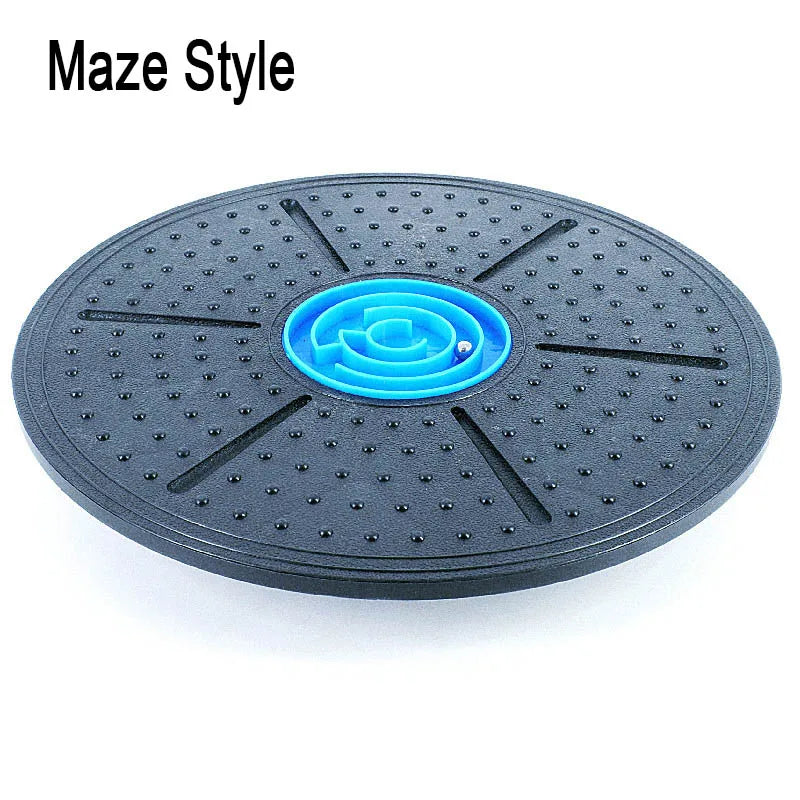 Yoga Balance Board Disc Stability Round Plates Exercise
