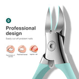 MR.GREEN ingrown Nail Clippers Toenail Cutter Stainless Steel