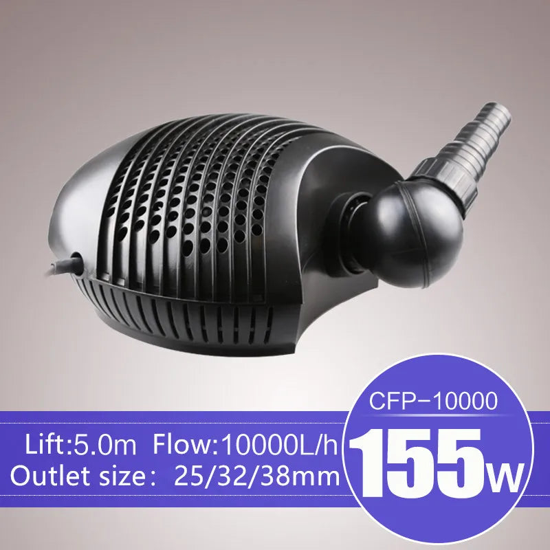 High-lift and large-flow aquarium fish pond pumping cycle