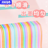 JIKUN 12pcs Highlighters Pen Pastel Colors Fluorescent Art