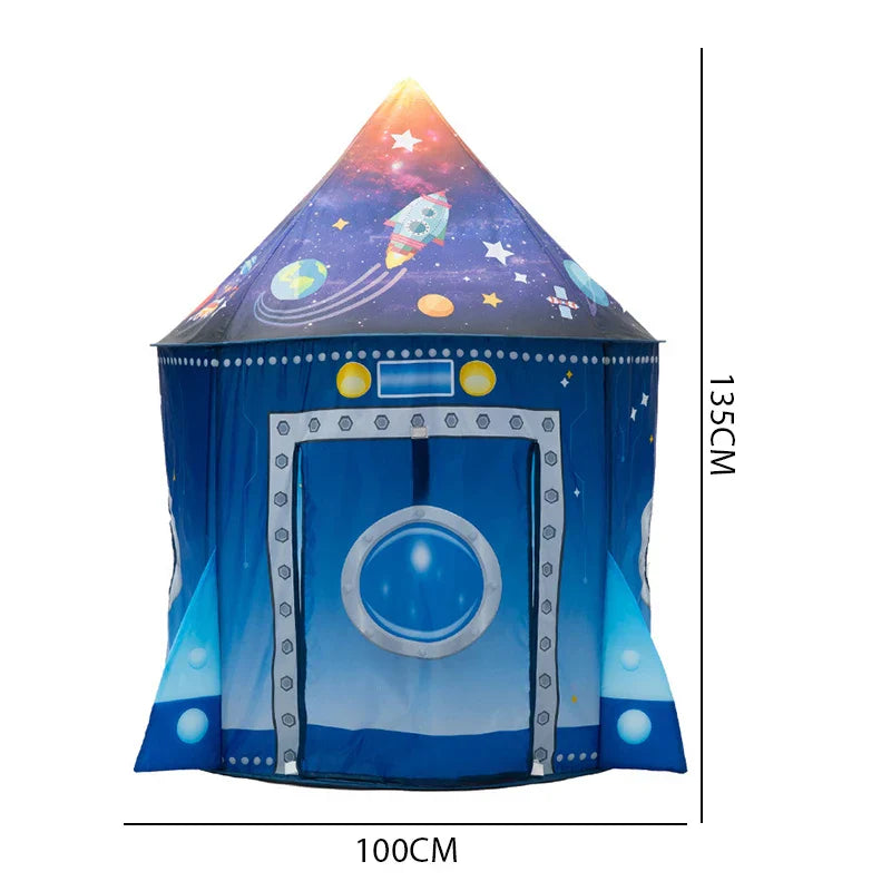 Kids Tent Space Play House Tent Ocean Ball