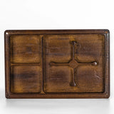 2 in 1 Rectangle Wooden Dice Case &